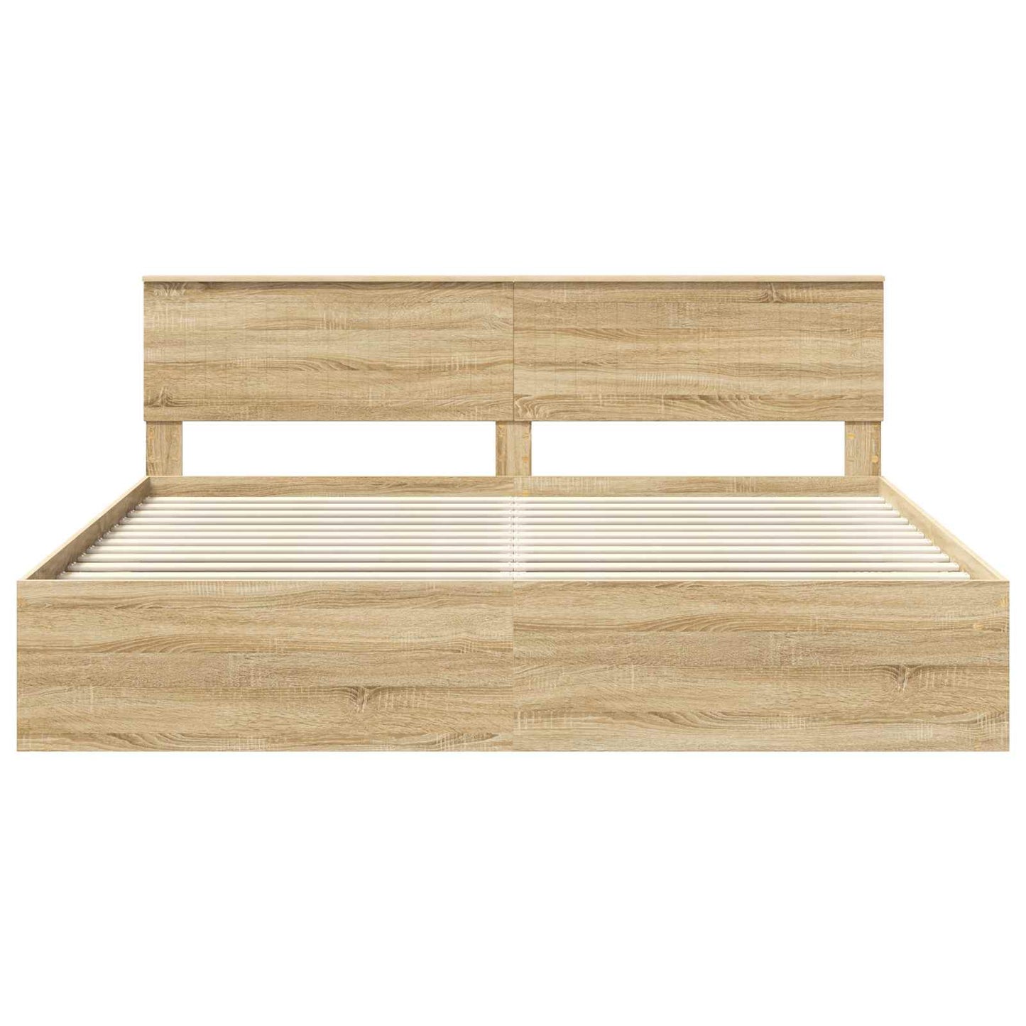 Struttura del letto Sonoma 200 x 200 cm Pino massello | homemem39
