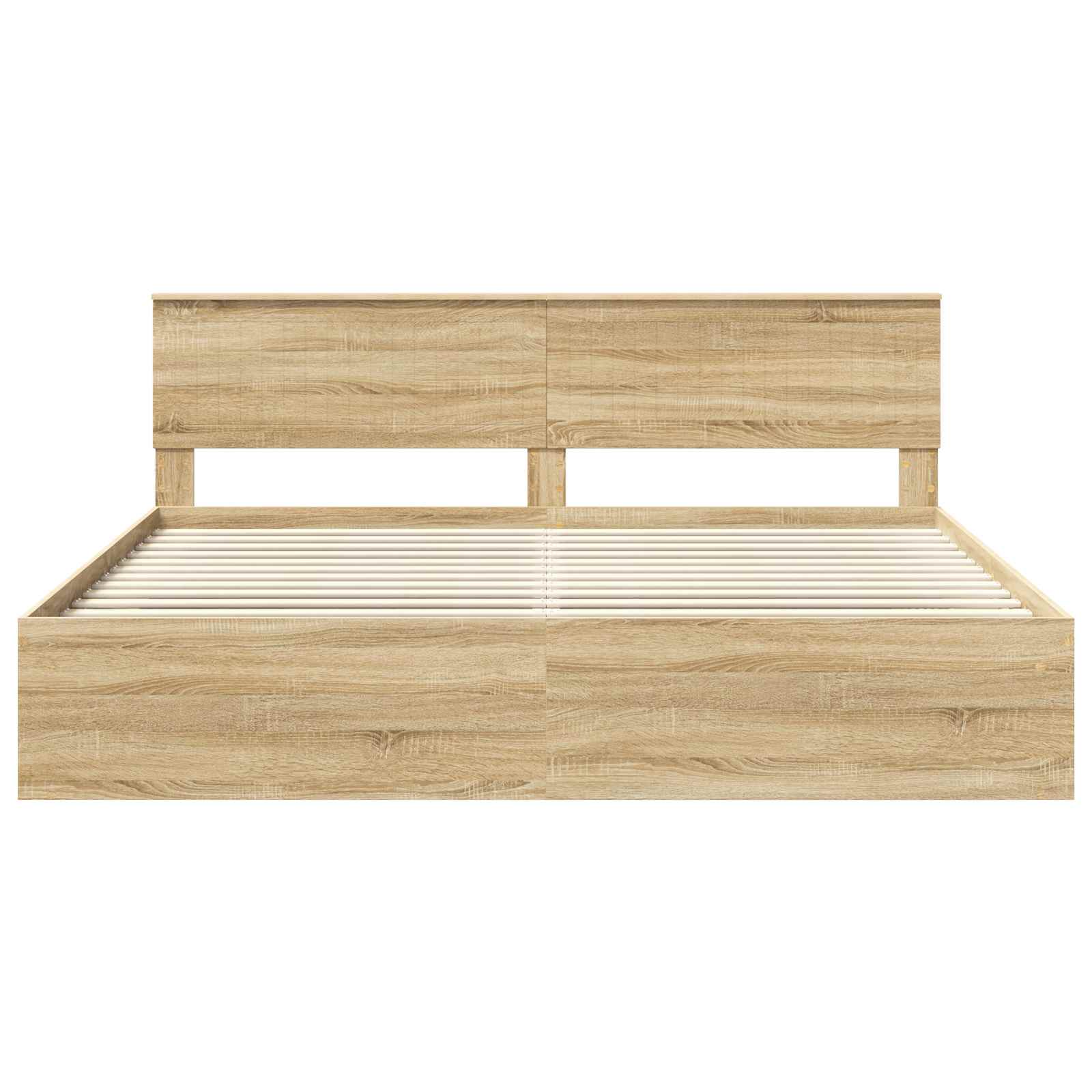 Struttura del letto Sonoma 200 x 200 cm Pino massello | homemem39