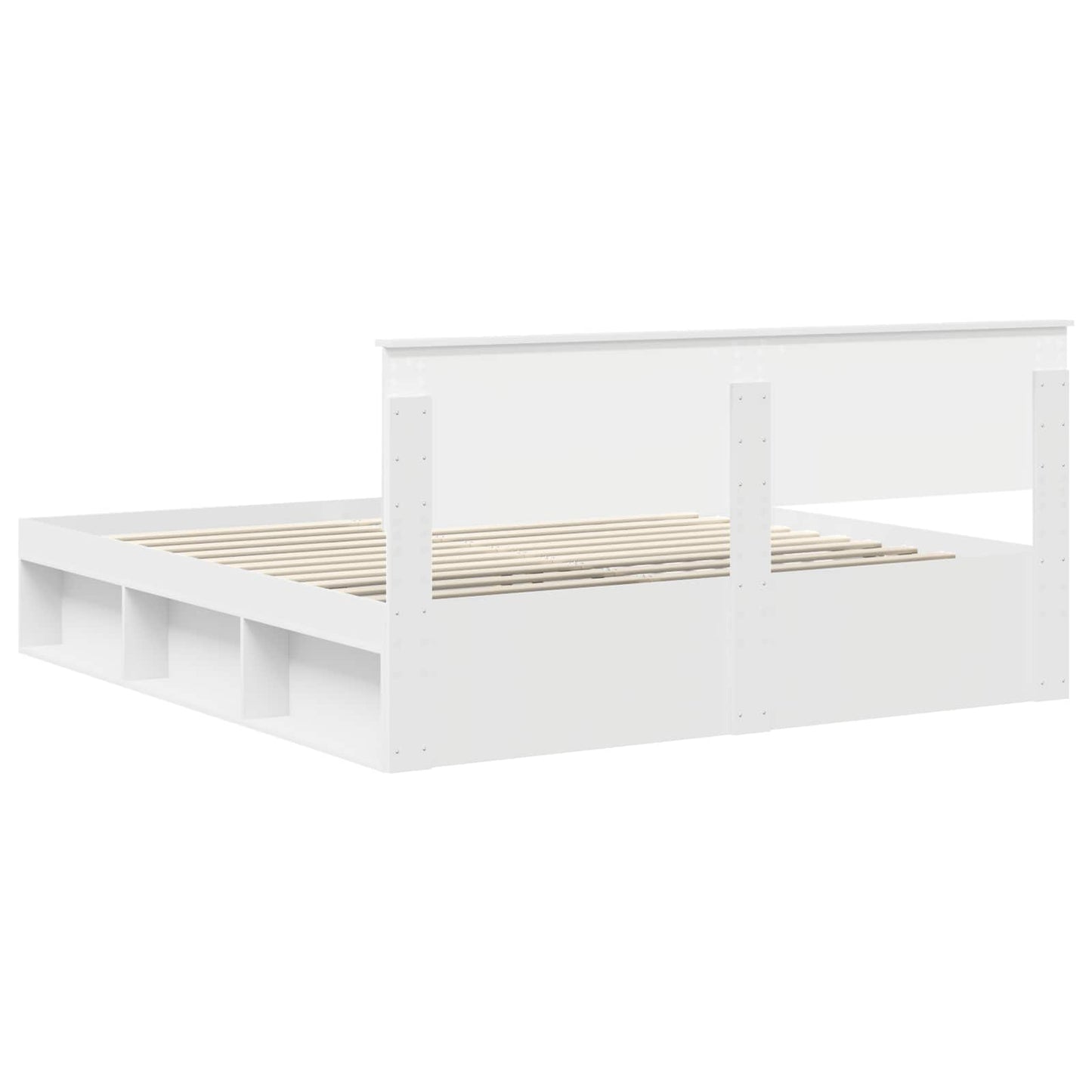 Struttura del letto Bianco 180 x 200 cm Pino massello | homemem39