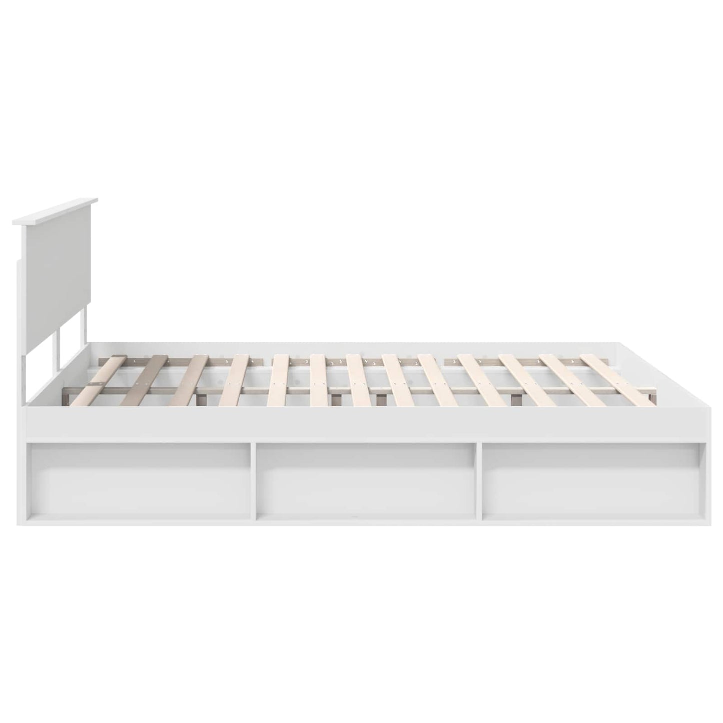 Struttura del letto Bianco 180 x 200 cm Pino massello | homemem39