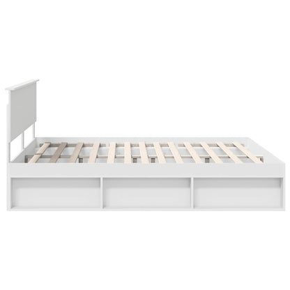 Struttura del letto Bianco 180 x 200 cm Pino massello | homemem39
