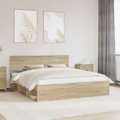 Struttura del letto Sonoma 180 x 200 cm Pino massello | homemem39