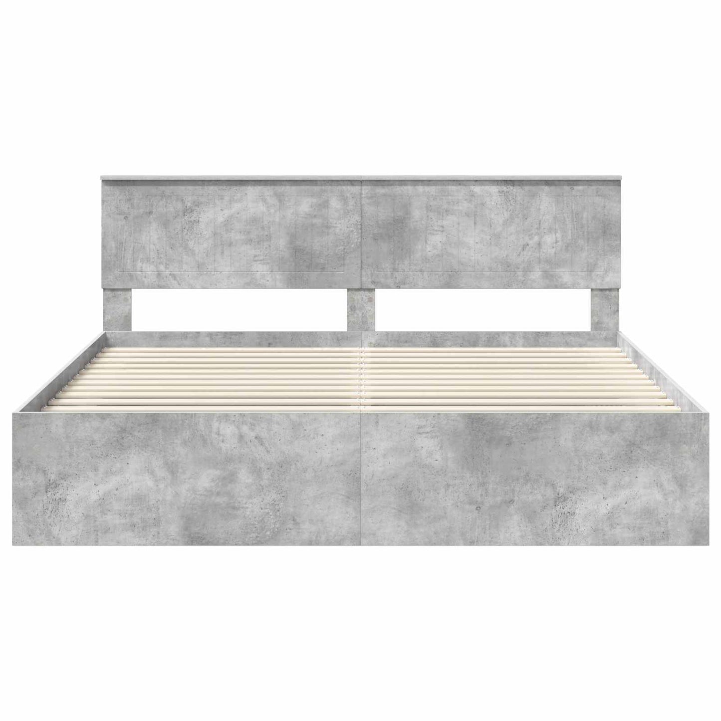 Struttura del letto Calcestruzzo 180 x 200 cm Pino massello | homemem39