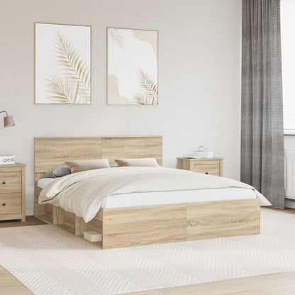 Struttura del letto Sonoma 160 x 200 cm Pino massello | homemem39