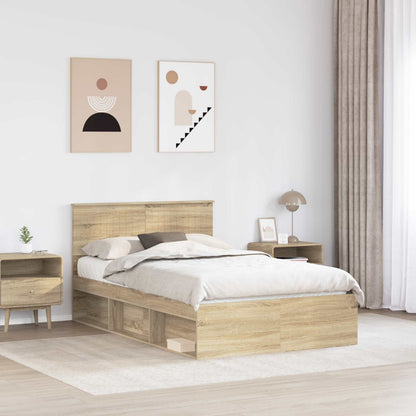 Struttura del letto Sonoma 120 x 200 cm Pino massello | homemem39