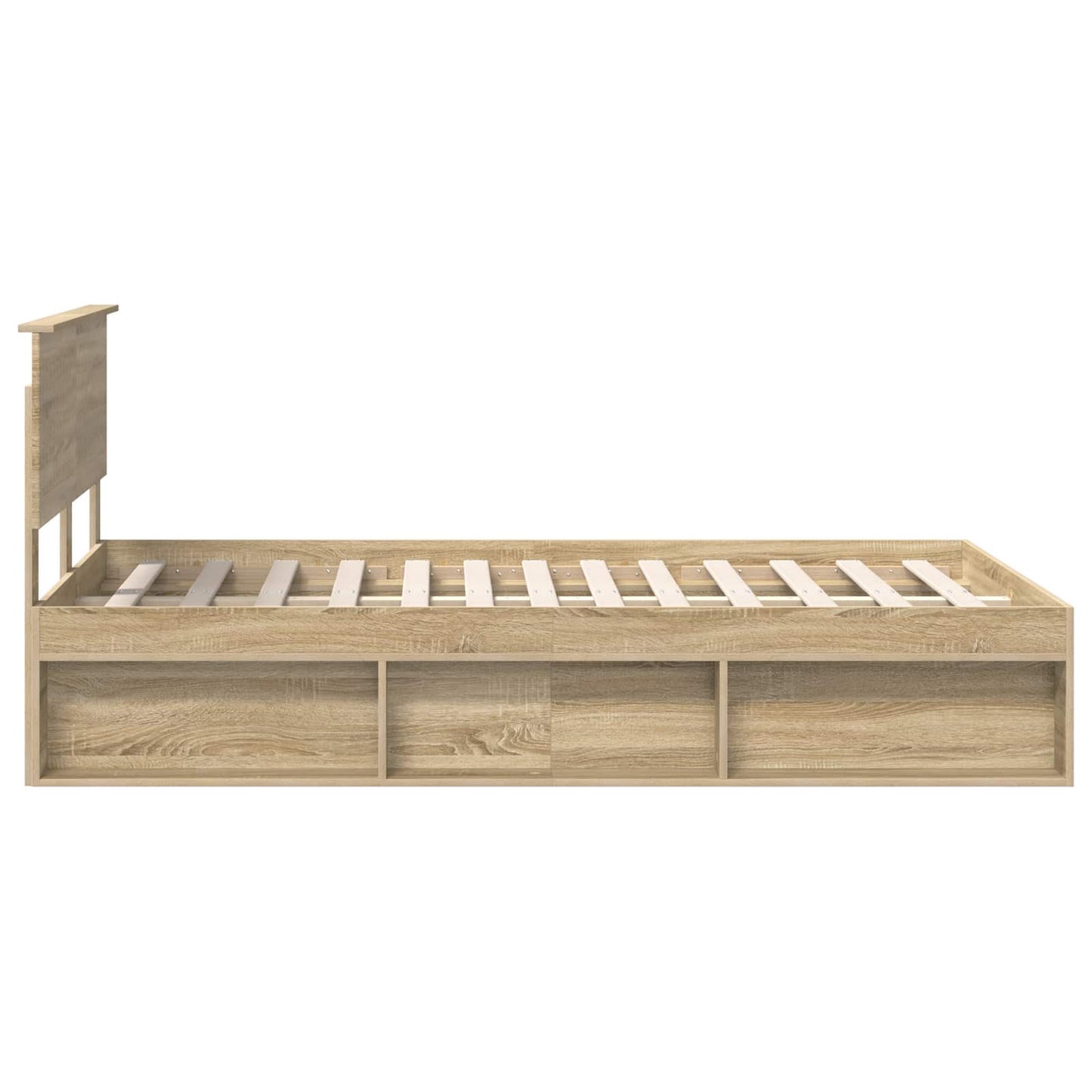Struttura del letto Sonoma 120 x 190 cm Pino massello | homemem39