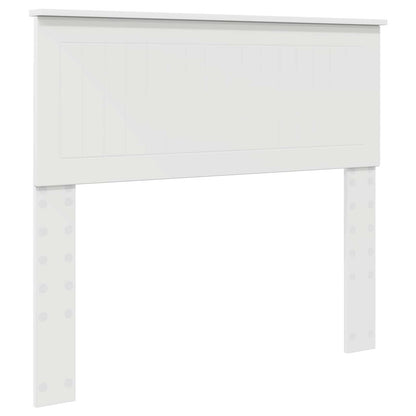 Struttura del letto Bianco 100 x 200 cm Pino massello | homemem39