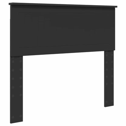 Struttura del letto Nero 100 x 200 cm Pino massello | homemem39