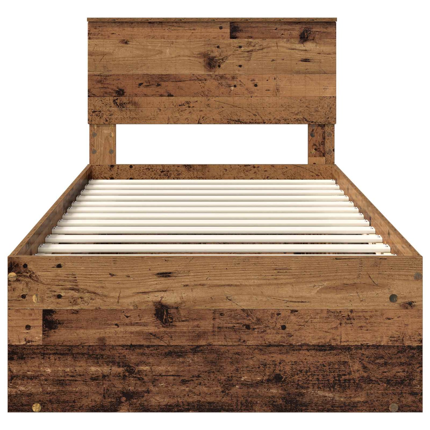 Struttura del letto Legno vecchio 90 x 190 cm Pino massello | homemem39