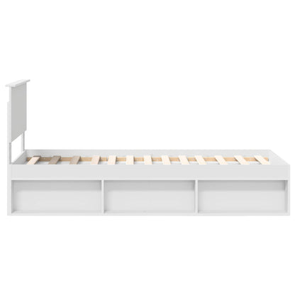 Struttura del letto Bianco 75 x 190 cm Pino massello | homemem39