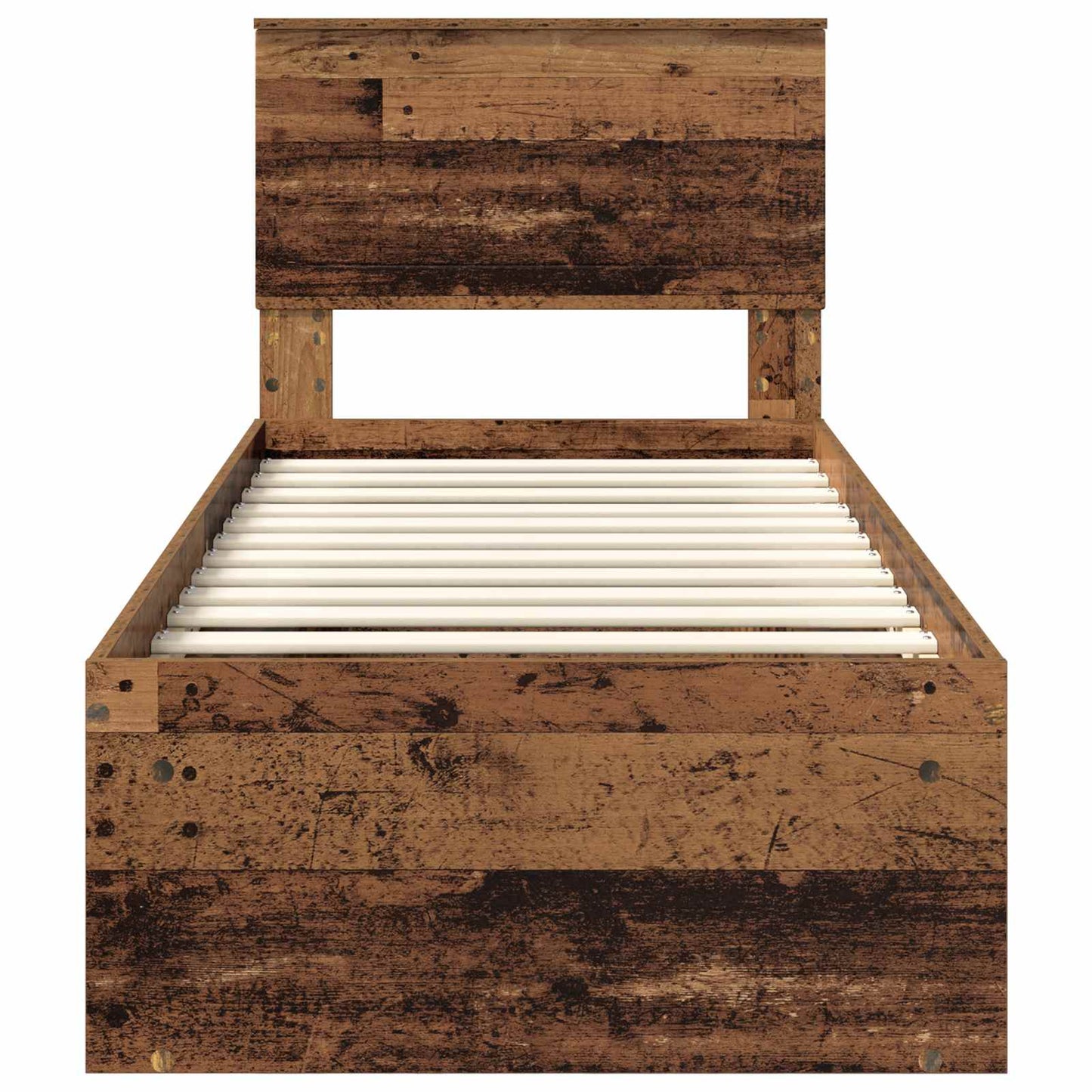 Struttura del letto Legno vecchio 75 x 190 cm Pino massello | homemem39