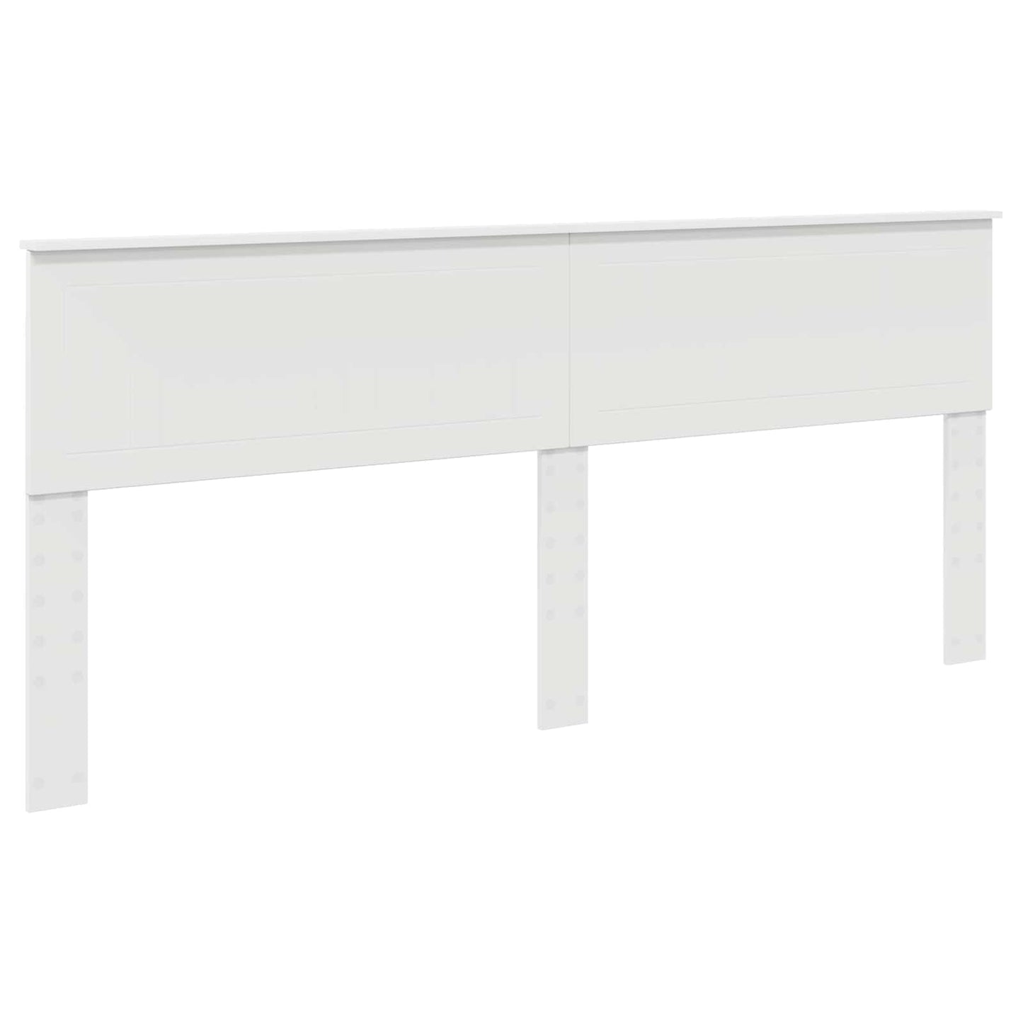 Struttura del letto Bianco 200 x 200 cm Legno Ingegnerizzato | homemem39