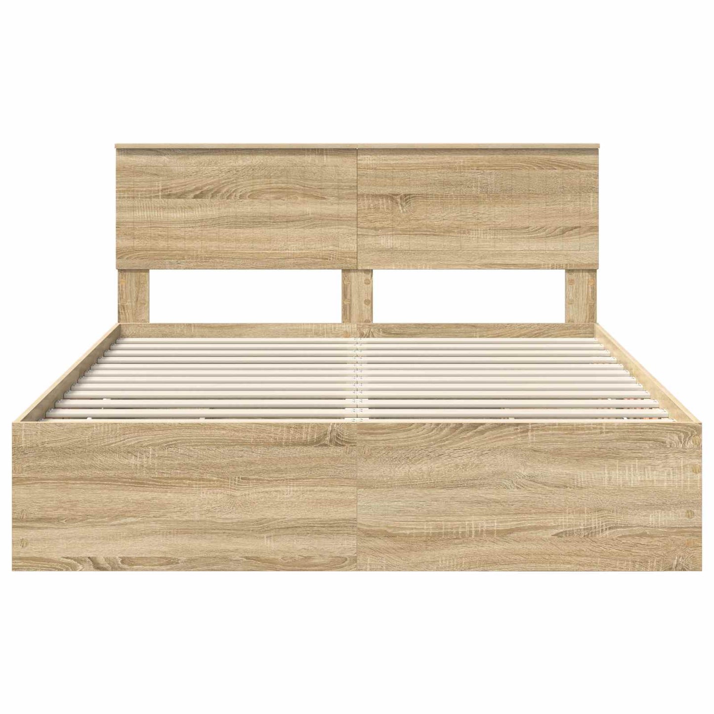 Struttura del letto con cassetto Rovere Sonoma 150 x 200 cm