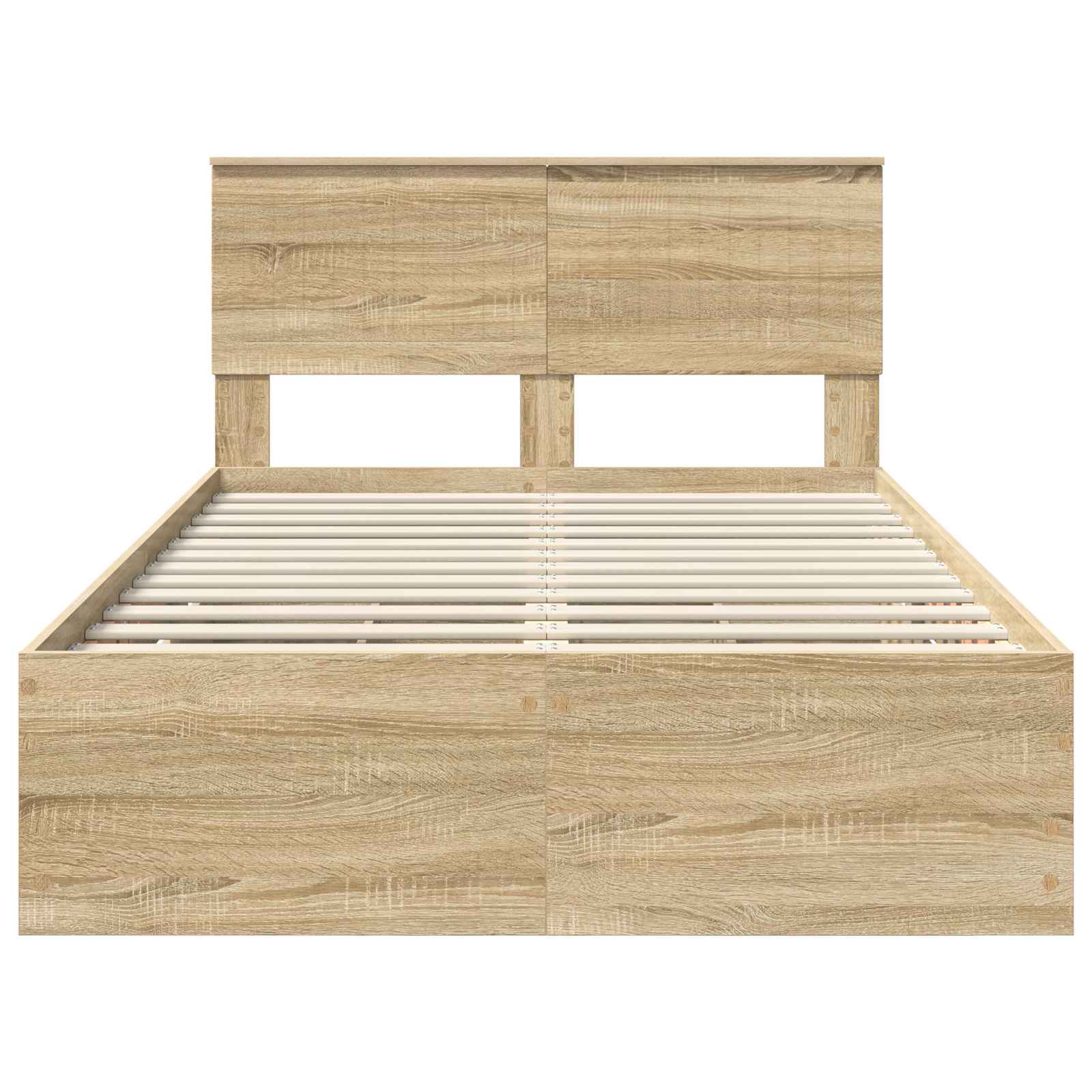 Struttura del letto con cassetto Rovere Sonoma 120 x 200 cm | homemem39