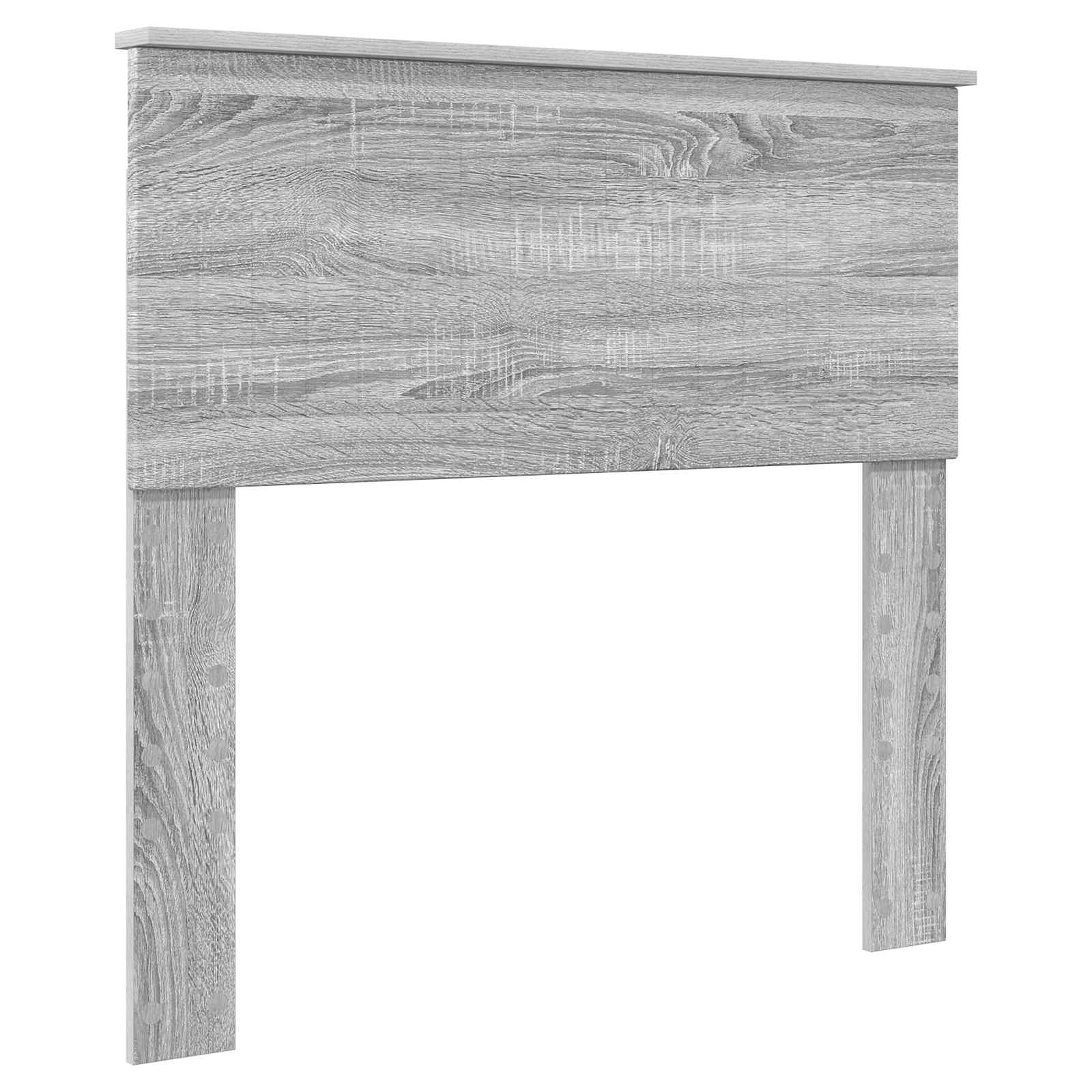 Letto con Contenitore con testiera Grigio Sonoma 90 x 200 cm | homemem39