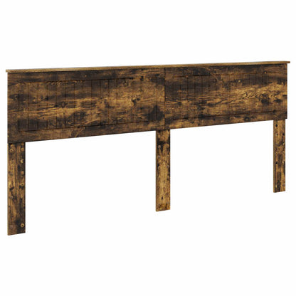 Struttura del letto con cassetto Rovere Fumo 200 x 200 cm | homemem39