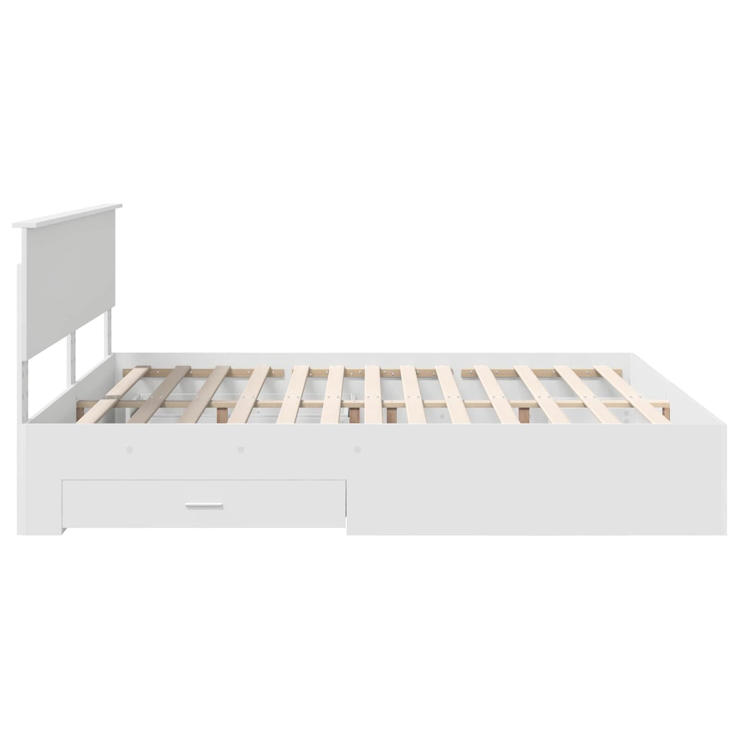 Struttura del letto Bianco 180 x 200 cm Legno ingegnerizzato | homemem39