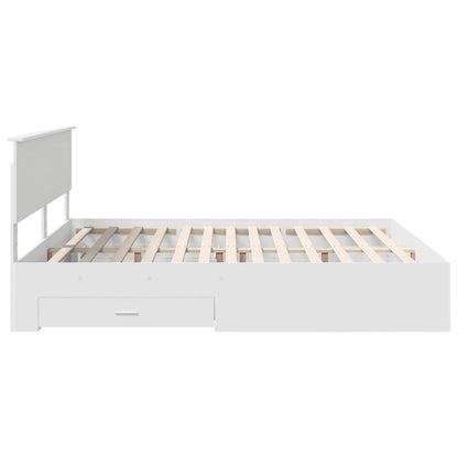 Struttura del letto Bianco 180 x 200 cm Legno ingegnerizzato | homemem39