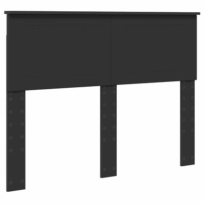 Struttura del letto Nero 135 x 190 cm Legno ingegnerizzato | homemem39