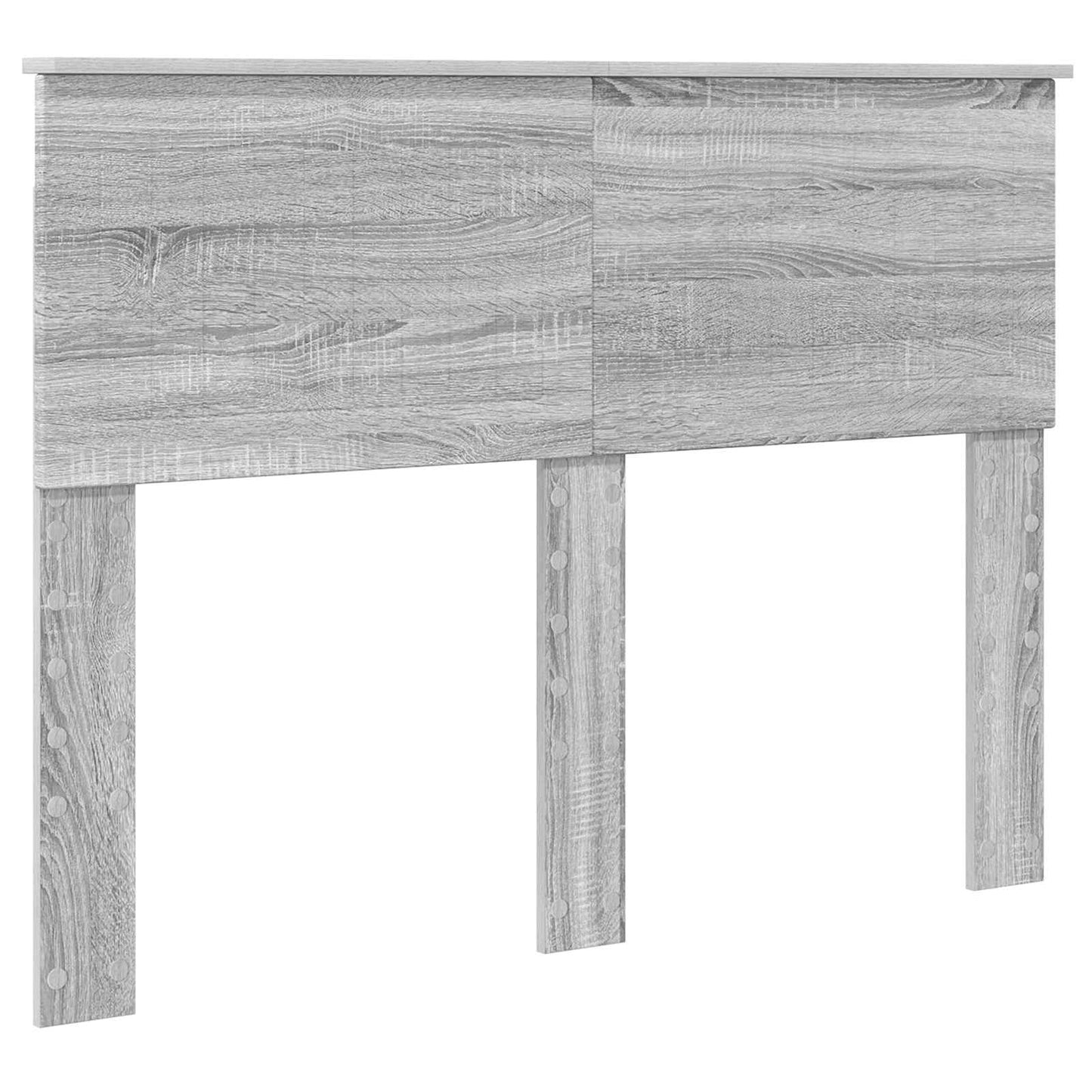 Struttura del letto con cassetto Sonoma grigio 135 x 190 cm | homemem39