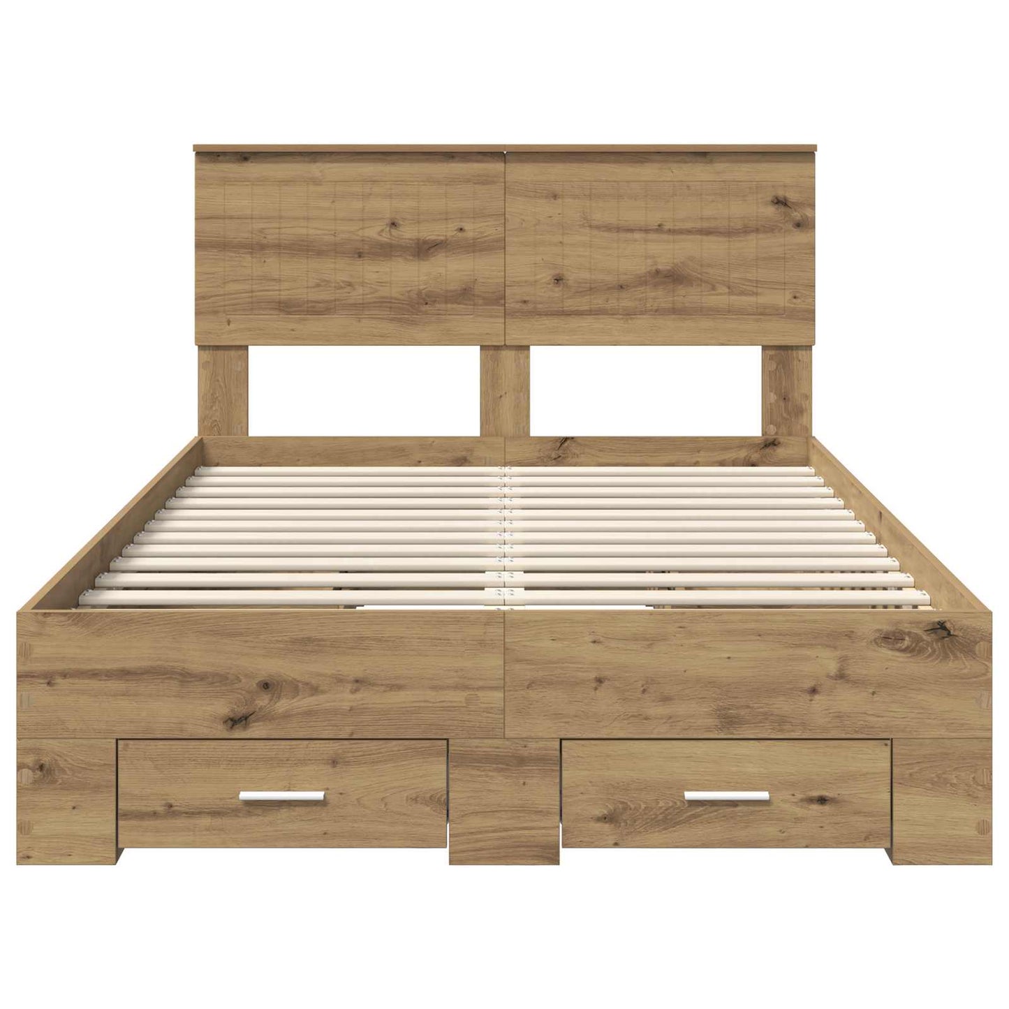 Struttura del letto Rovere Artigianale 120 x 190 cm | homemem39