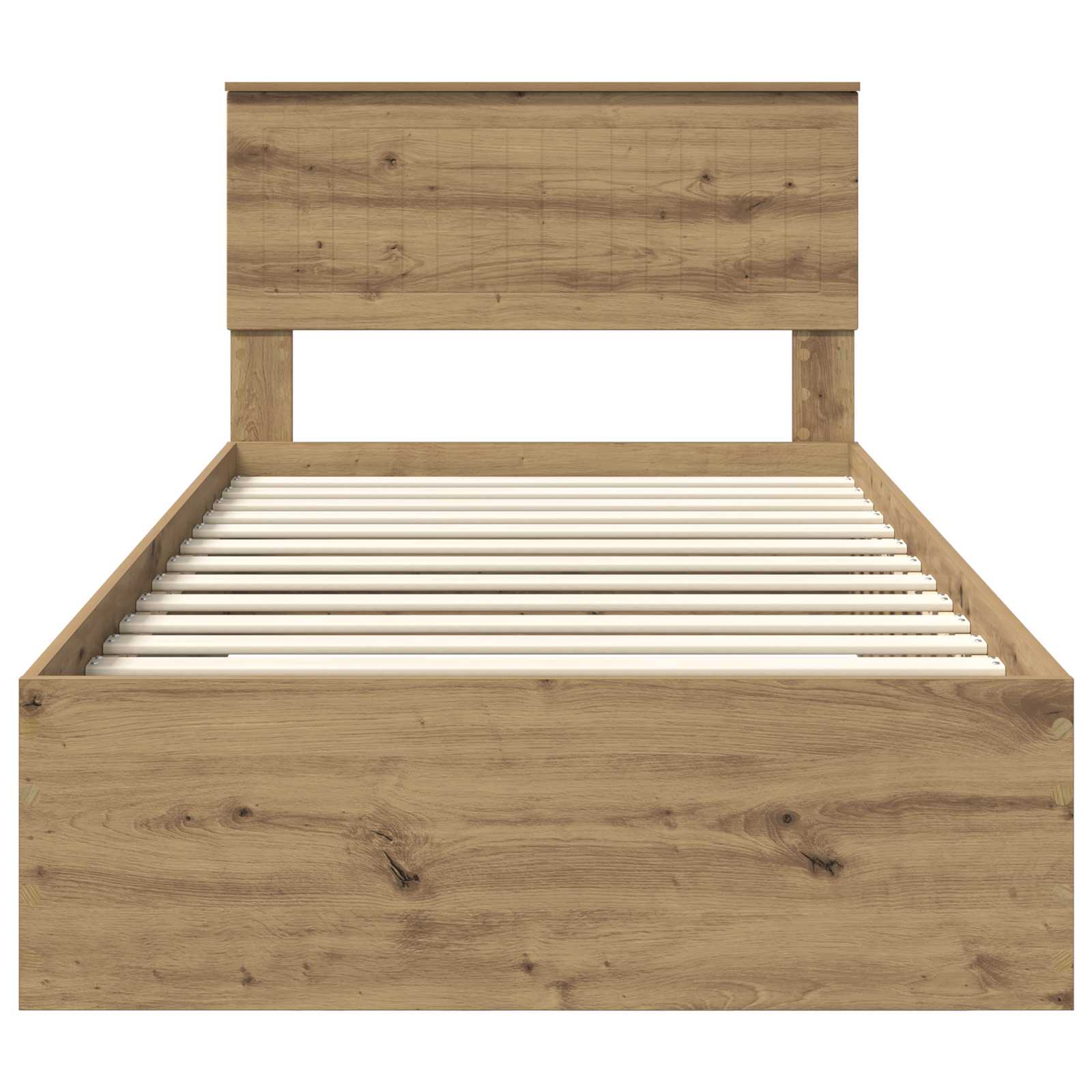 Struttura del letto Rovere Artigianale 100 x 200 cm | homemem39