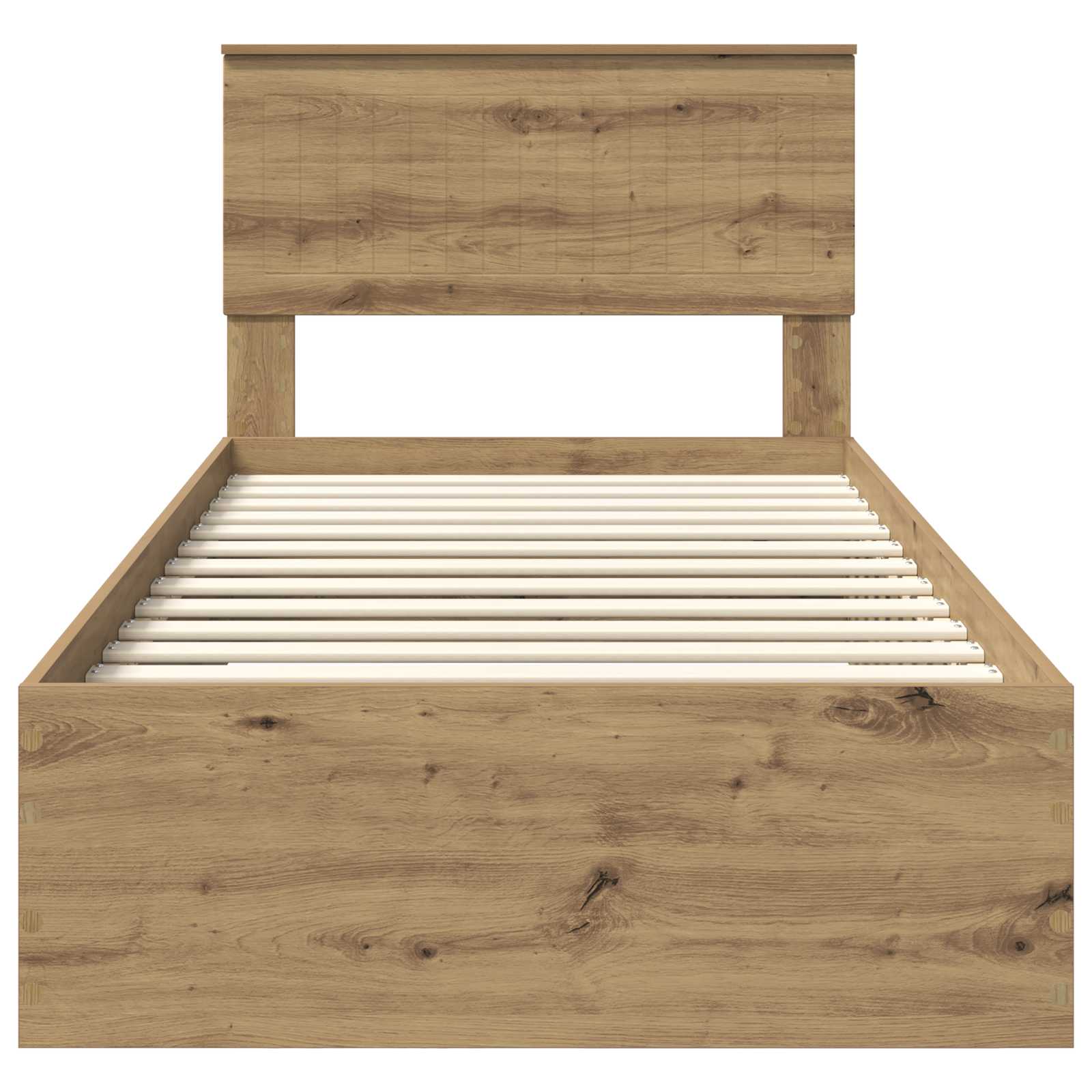 Struttura del letto con cassetto Rovere Artigianale 90 x 190 cm | homemem39