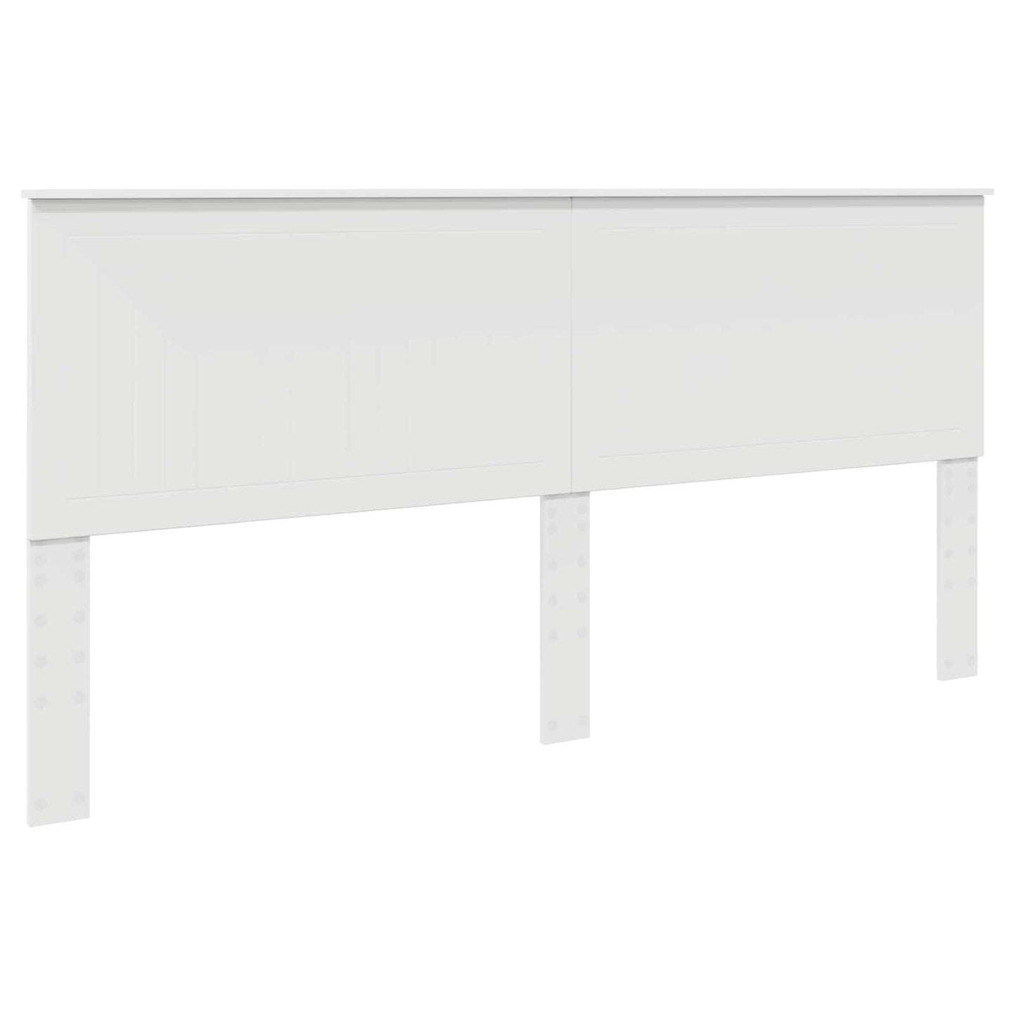 Struttura del letto Bianco 200 x 200 cm Pino massello | homemem39