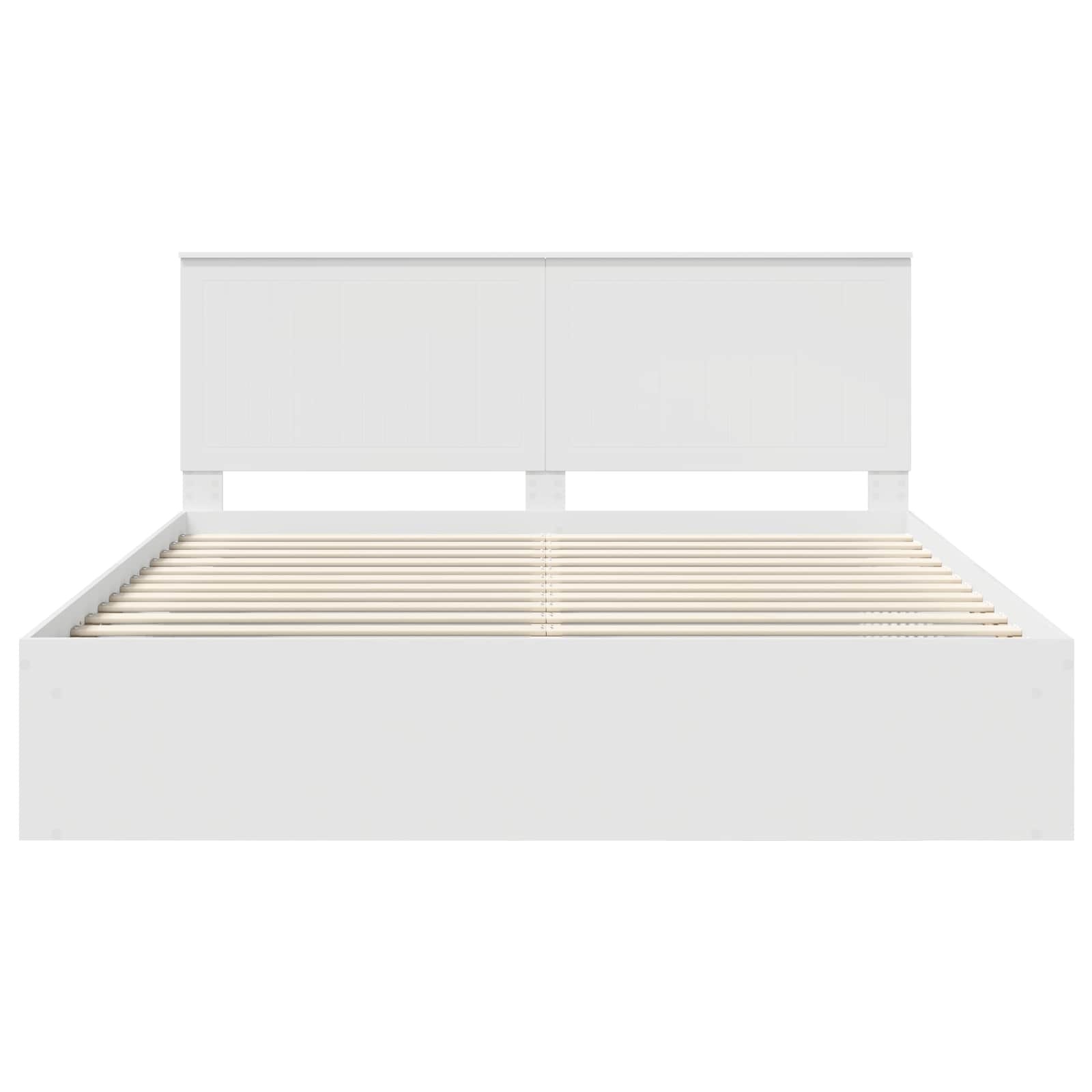 Struttura del letto Bianco 180 x 200 cm Pino massello | homemem39
