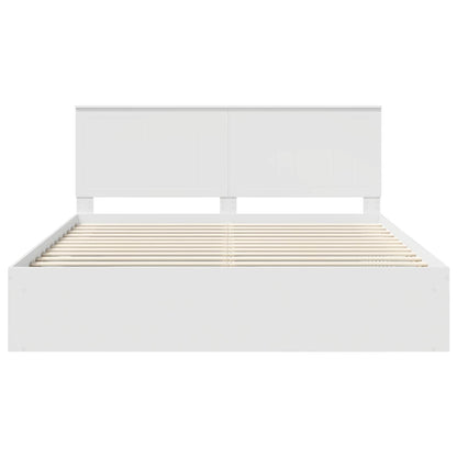 Struttura del letto Bianco 180 x 200 cm Pino massello | homemem39