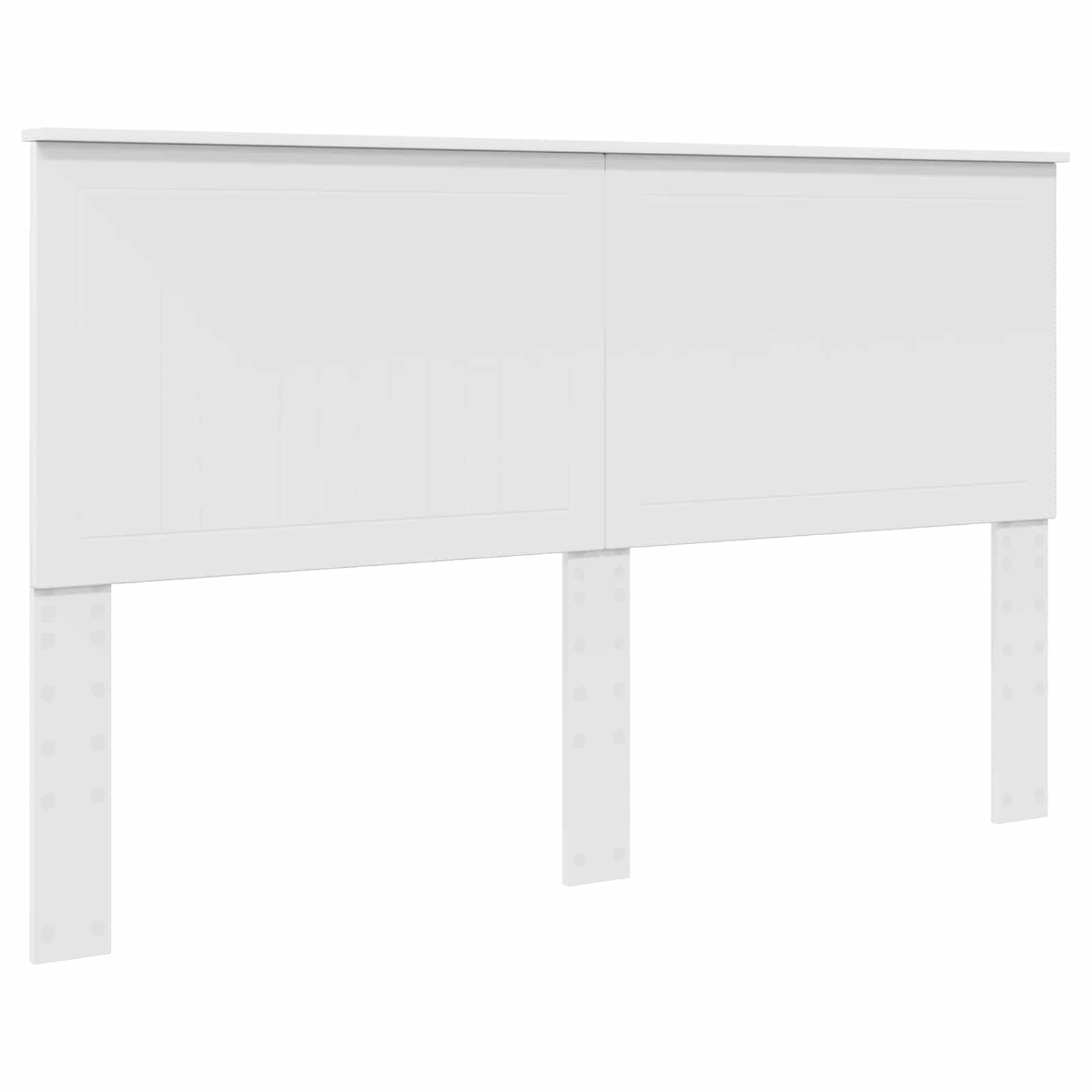 Struttura del letto Bianco 160 x 200 cm Pino massello | homemem39