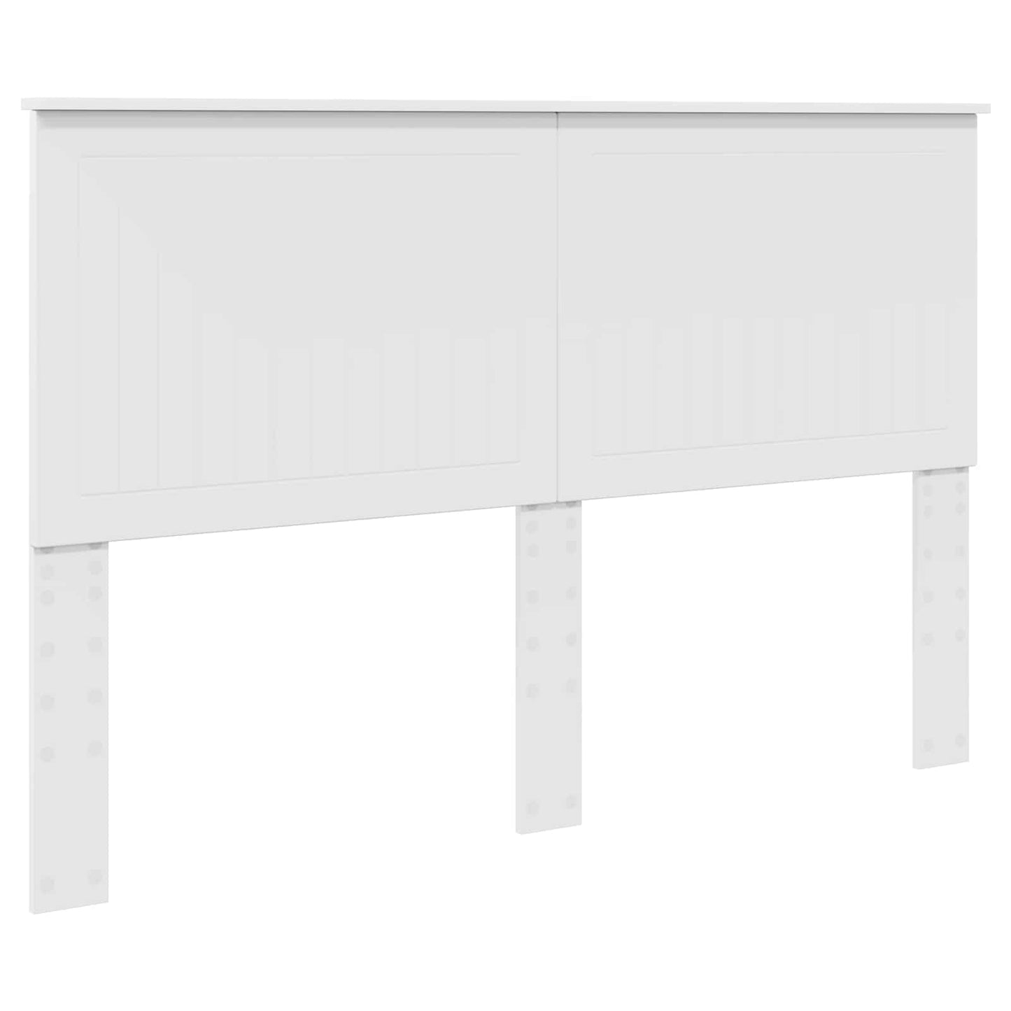 Struttura del letto Bianco 150 x 200 cm Pino massello | homemem39