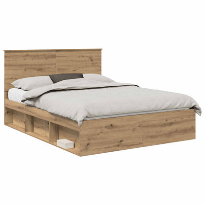 Struttura del letto Rovere Artigianale 150 x 200 cm | homemem39
