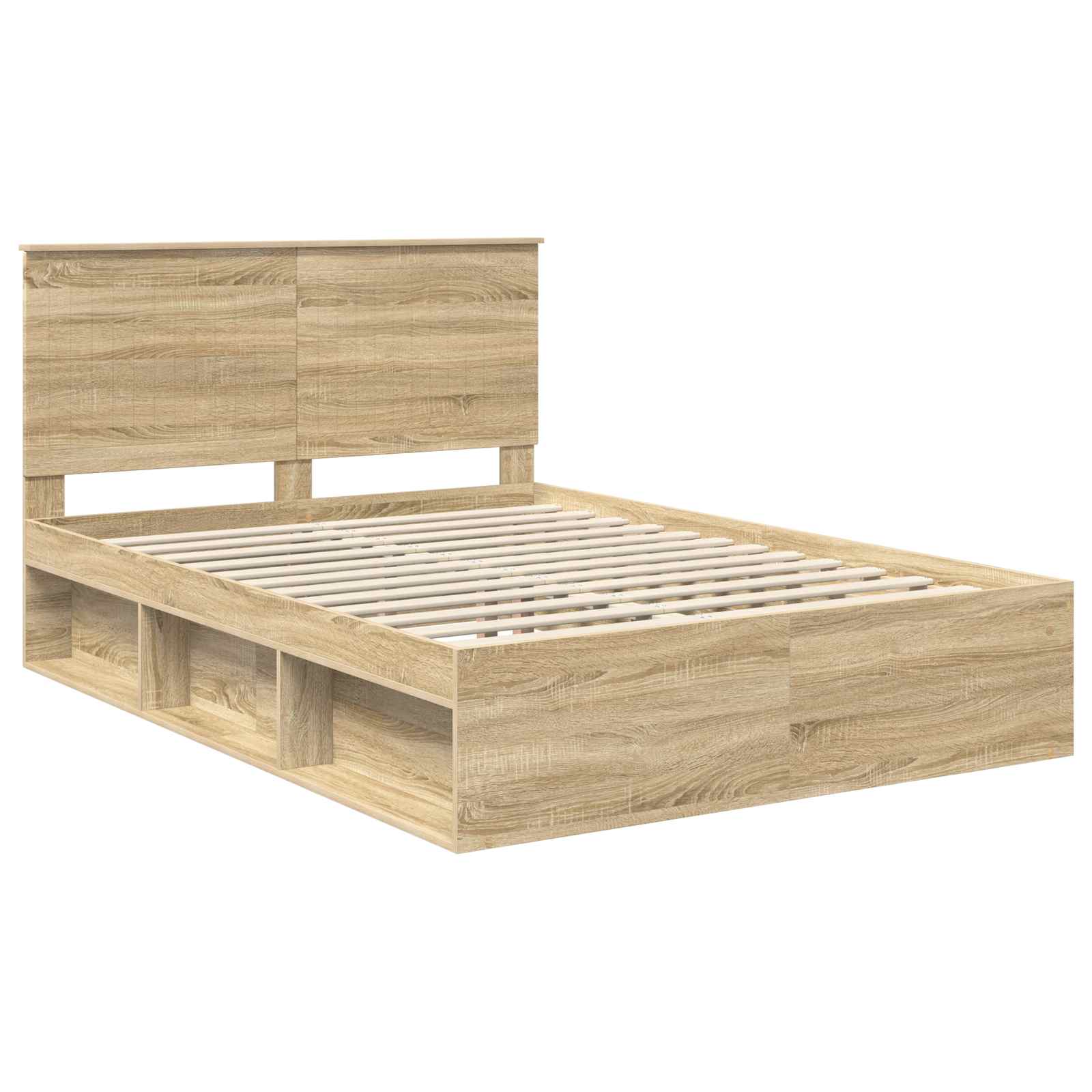 Struttura del letto Sonoma 140 x 190 cm Pino massello | homemem39