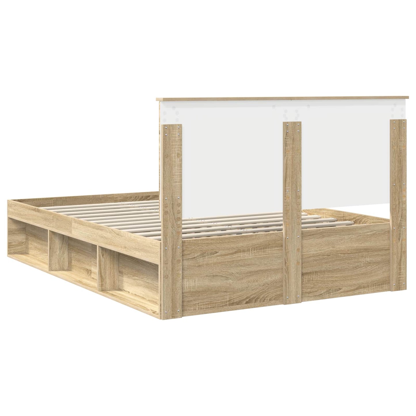 Struttura del letto Sonoma 140 x 190 cm Pino massello | homemem39