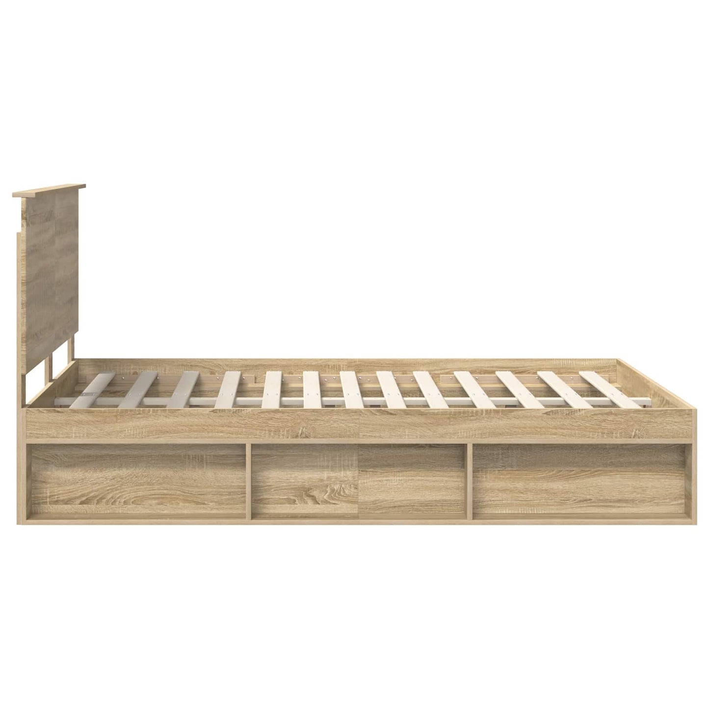 Struttura del letto Sonoma 140 x 190 cm Pino massello | homemem39