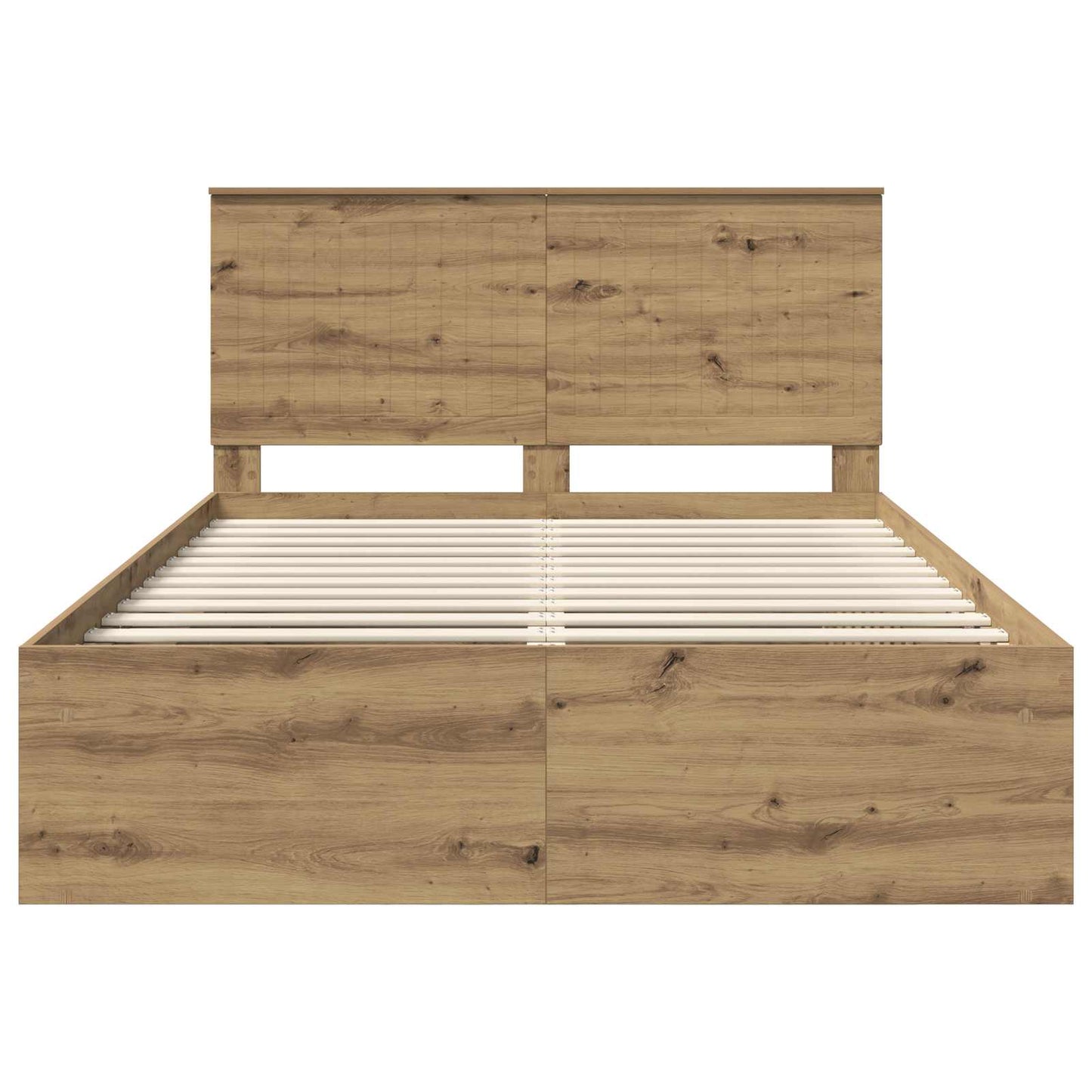 Struttura del letto Rovere Artigianale 140 x 190 cm | homemem39