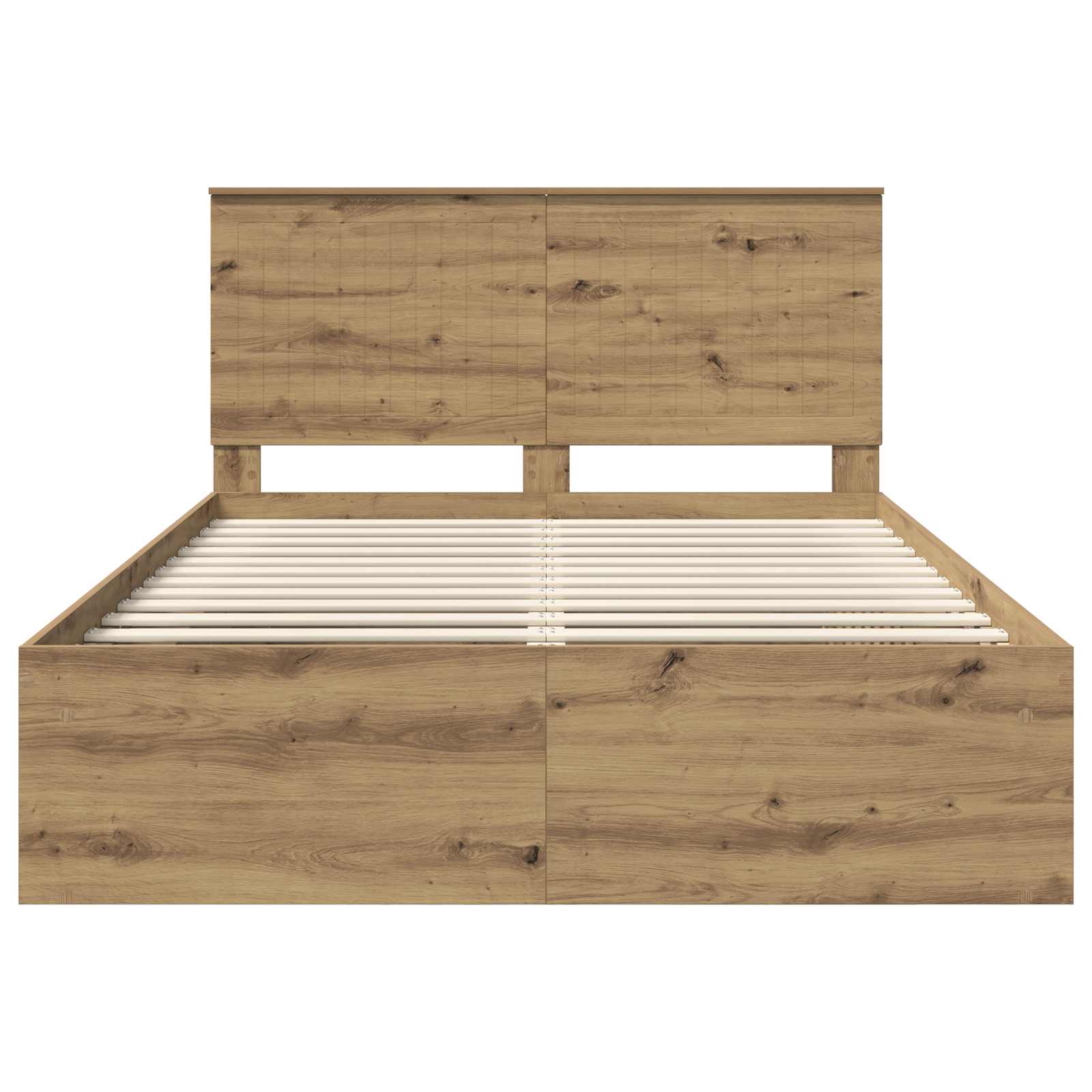 Struttura del letto Rovere Artigianale 140 x 190 cm | homemem39