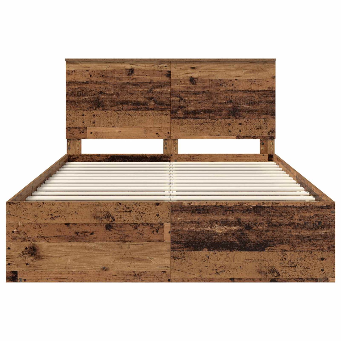 Struttura del letto Legno vecchio 135 x 190 cm Pino massello