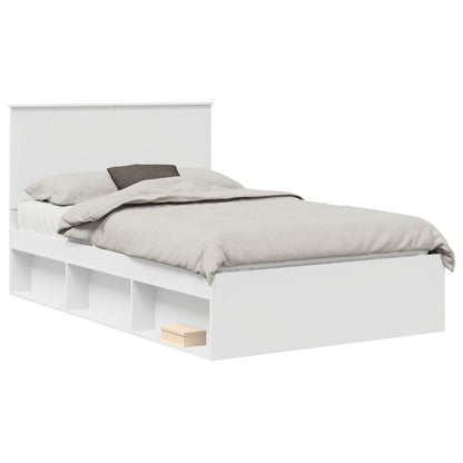 Struttura del letto Bianco 120 x 200 cm Pino massello | homemem39