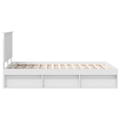 Struttura del letto Bianco 120 x 200 cm Pino massello | homemem39