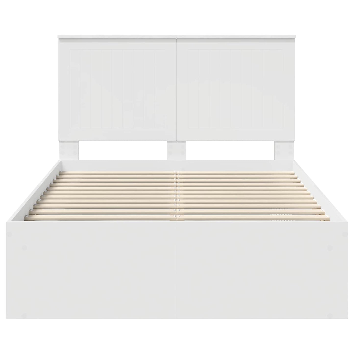 Struttura del letto Bianco 120 x 190 cm Pino massello | homemem39
