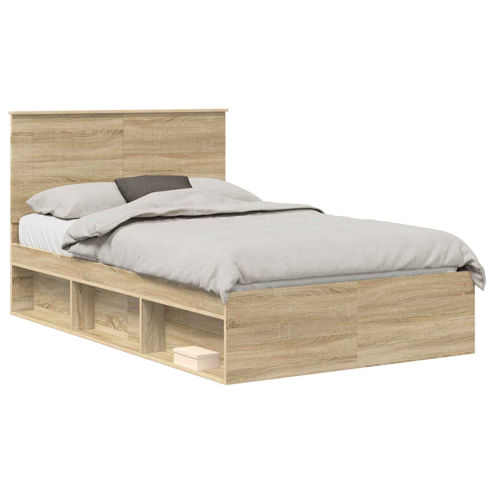 Struttura del letto Sonoma 120 x 190 cm Pino massello | homemem39