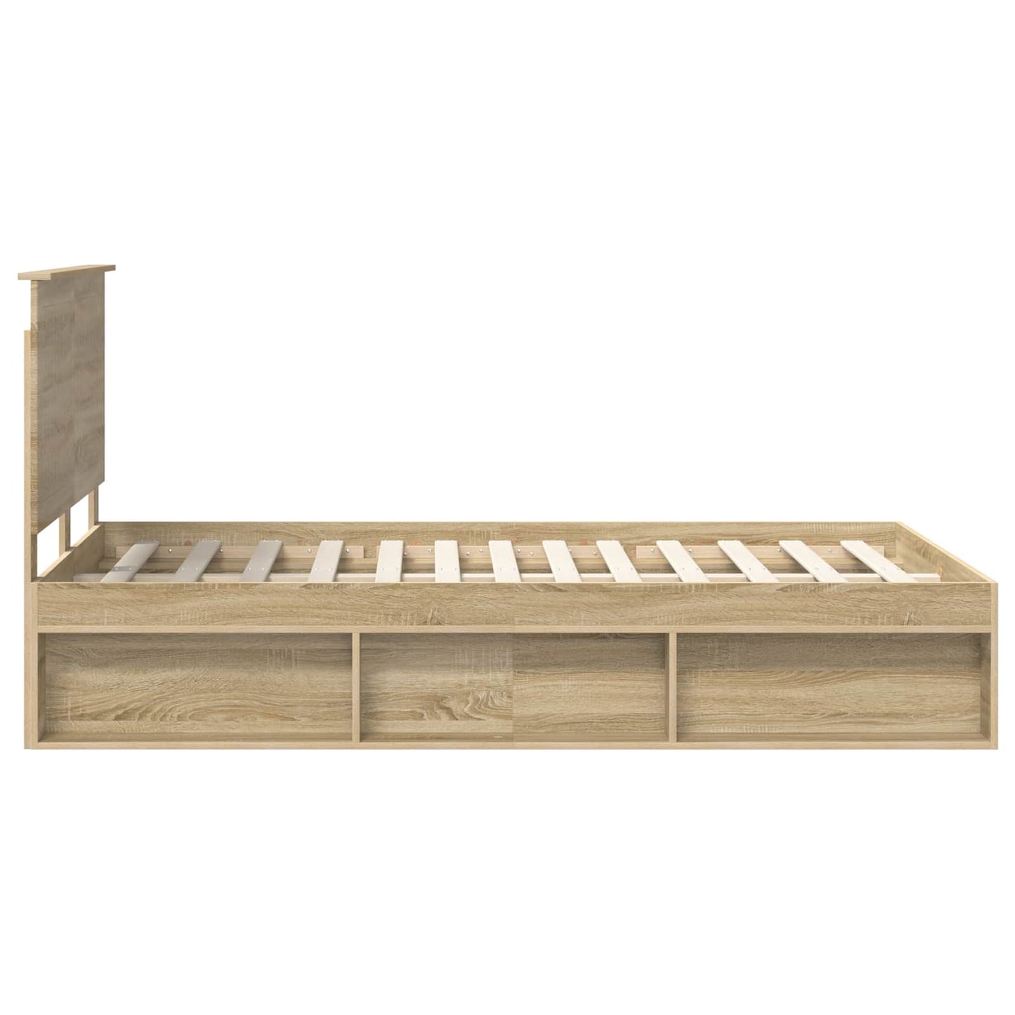 Struttura del letto Sonoma 120 x 190 cm Pino massello | homemem39