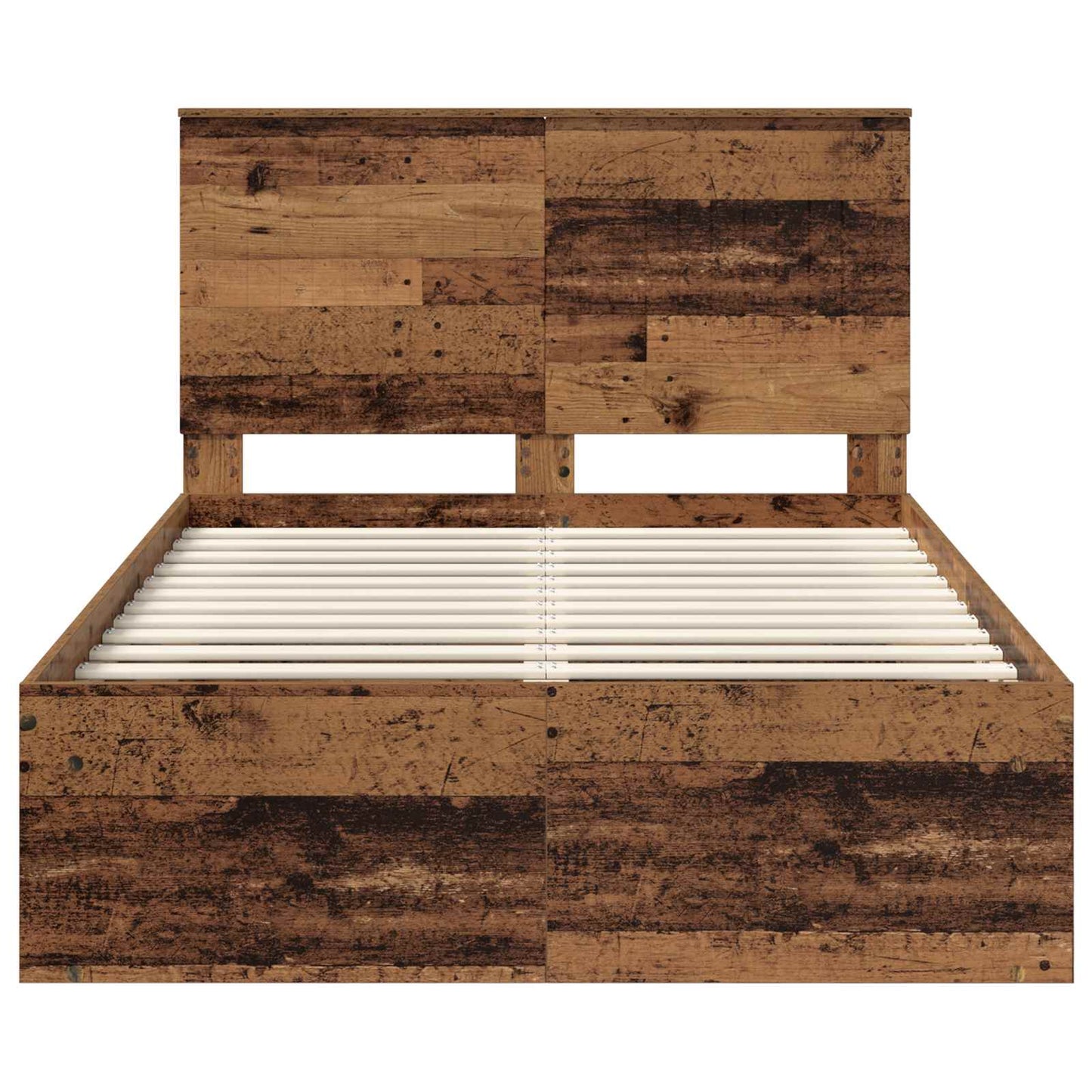 Struttura del letto Legno vecchio 120 x 190 cm Pino massello | homemem39