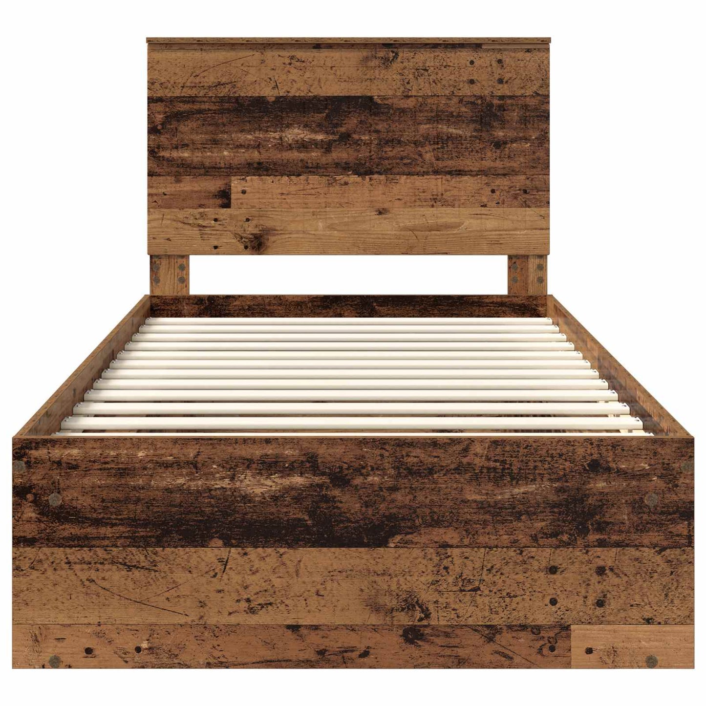 Struttura del letto Legno vecchio 100 x 200 cm Pino massello | homemem39