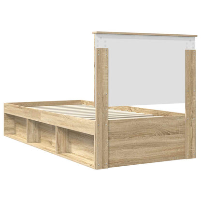 Struttura del letto Sonoma 90 x 190 cm Pino massello | homemem39