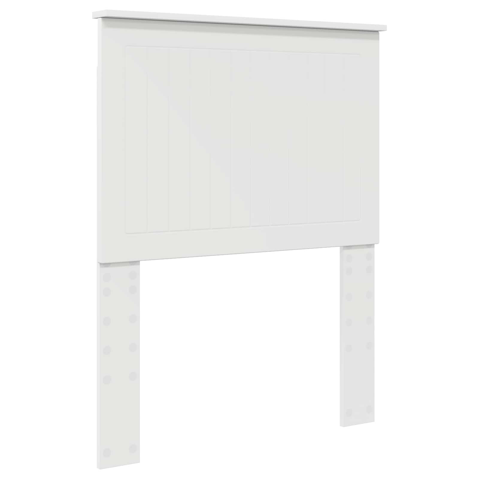 Struttura del letto Bianco 75 x 190 cm Pino massello | homemem39