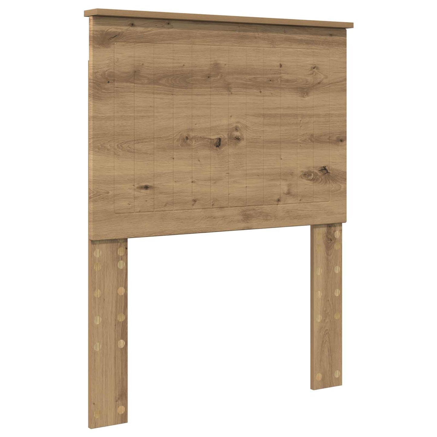 Struttura del letto con testiera Rovere Artigianale 75 x 190 cm | homemem39