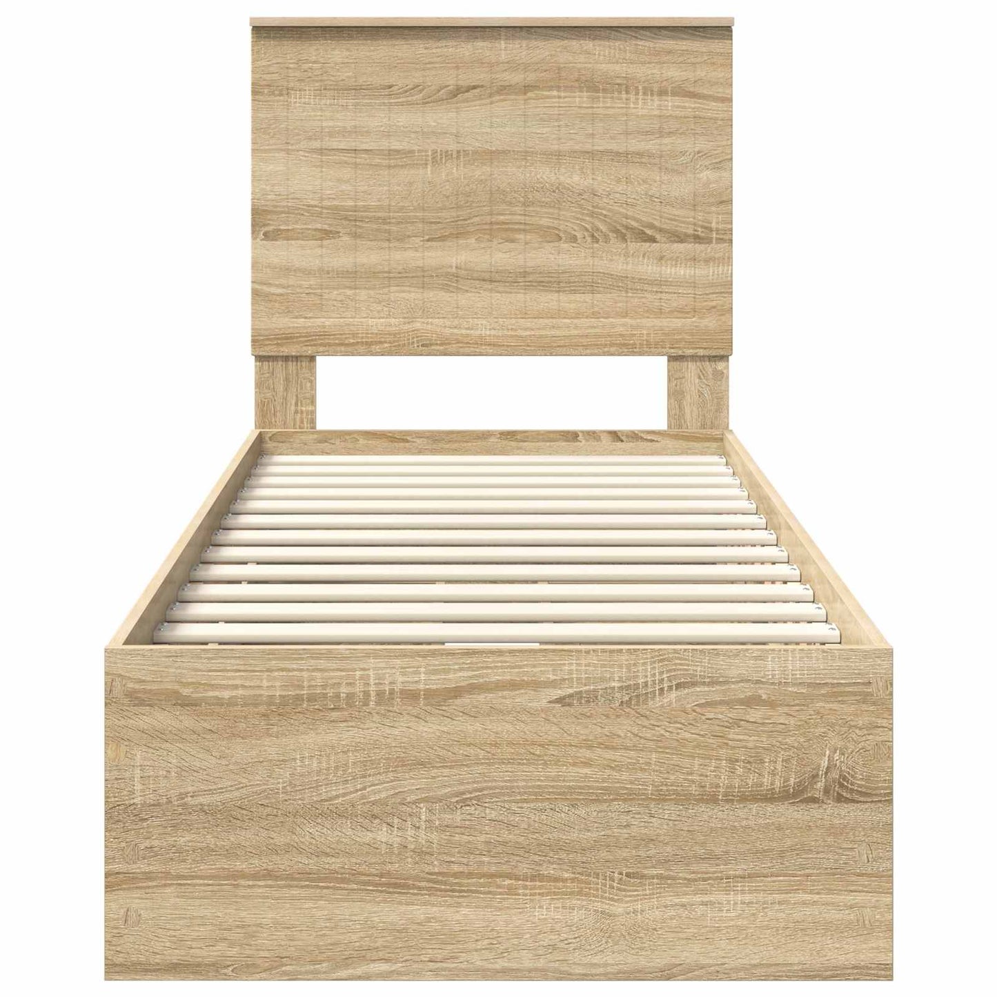 Struttura del letto con cassetto Rovere Sonoma 75 x 190 cm | homemem39